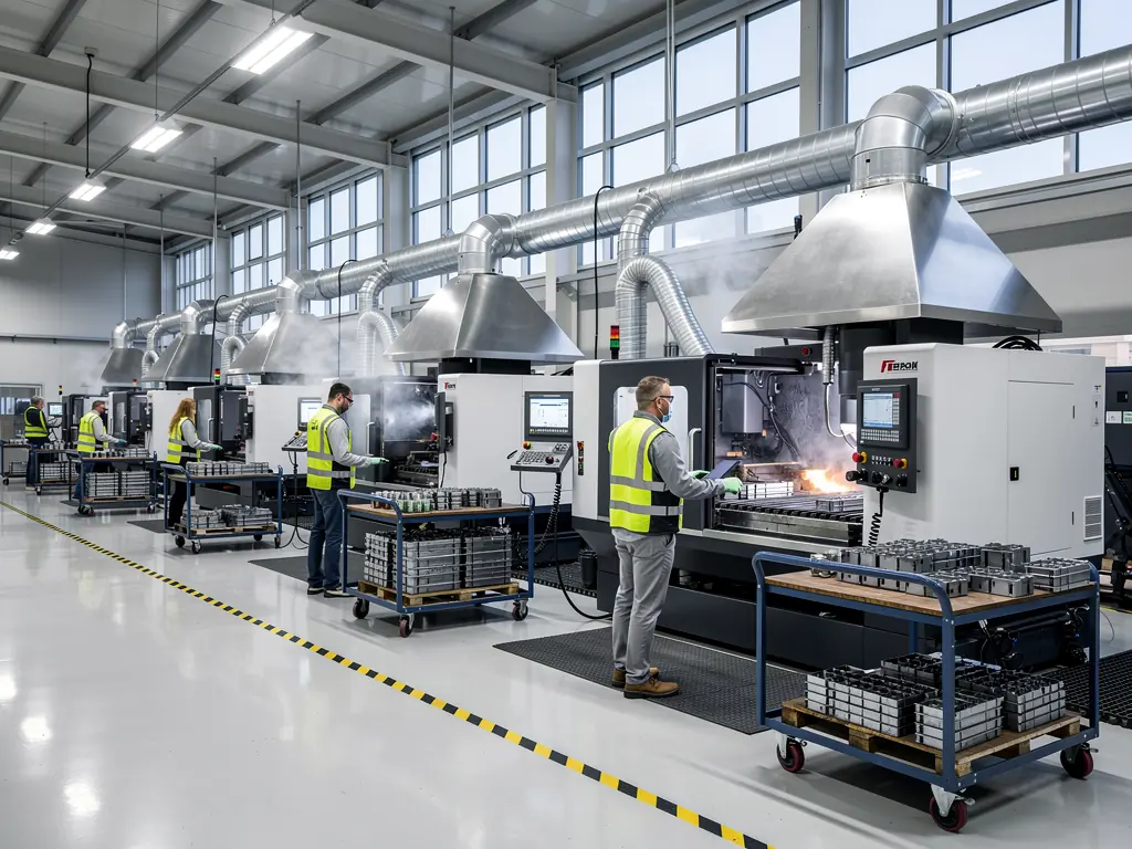 Ventilation til produktion